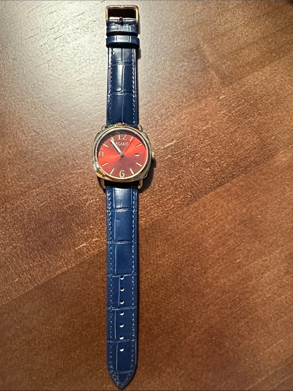 N/A blue leather